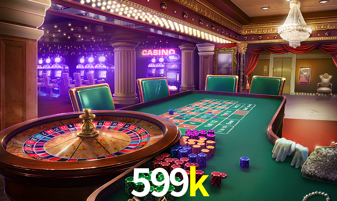 599K